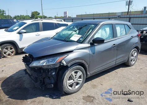 2021 Nissan Kicks S Xtronic Cvt из США, поврежденный, VIN 3N1CP5BV4ML465214
